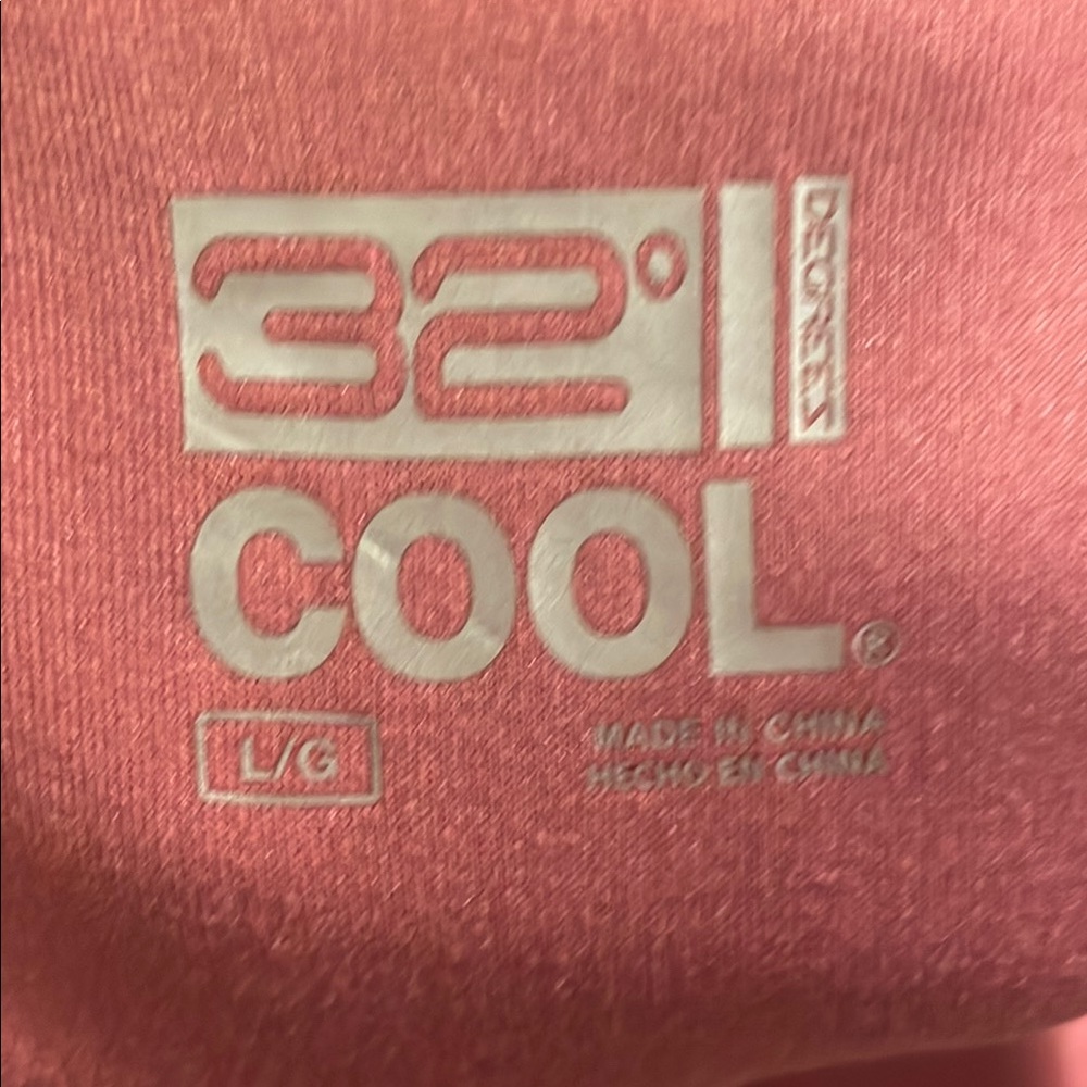 32 degrees Cool Pink Fitted with padding and shelf bra Tank Top - Picture 3 of 5